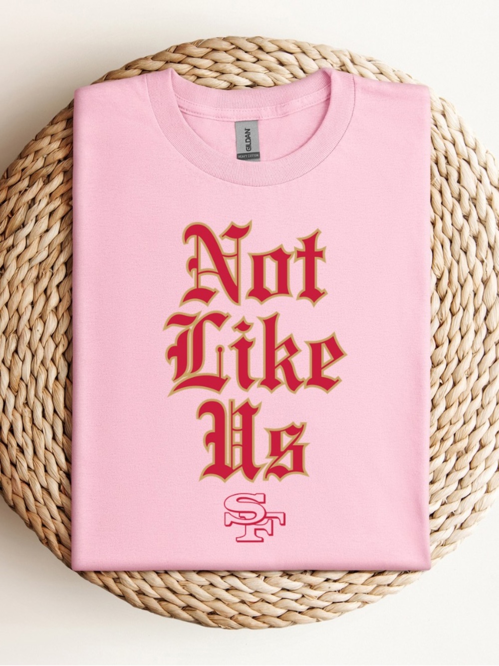 Not Like Us San Francisco Football T-Shirt